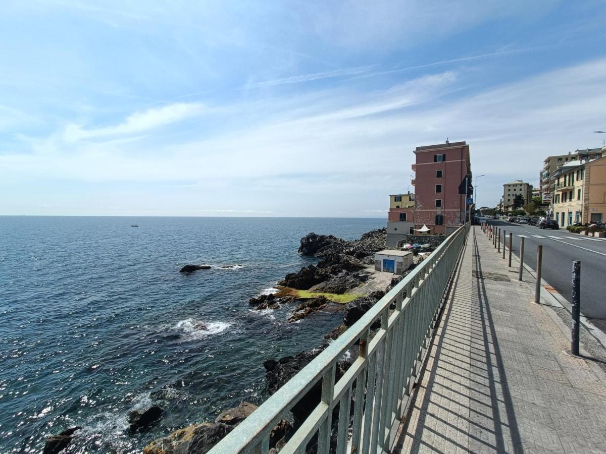 Incantevole Appartamento Genova Quinto Vicino Alla Spiaggia Εξωτερικό φωτογραφία